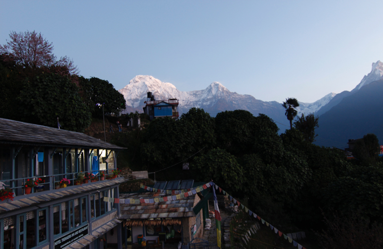 Pokhara to Kimche to Ghandruk 1940 metres